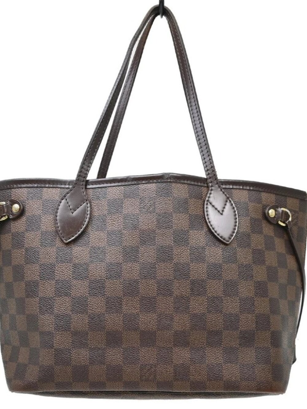 LOUIS VUITTON DAMIER NEVERFULL PM TOTE HANDBAG